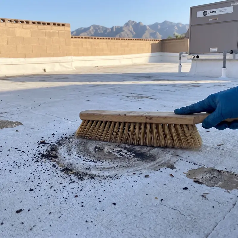roof cleaning soft bristle brush 1